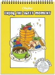 Ohuhu Coloring book βιβλίο ζωγραφικής bleedproof The Sweet Moments 83000-64