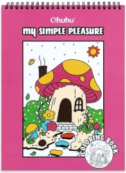 Ohuhu Coloring book βιβλίο ζωγραφικής bleedproof My Simply Pleasure 83000-65