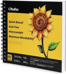 Ohuhu Spiral Sketchbook 60 Φύλλα 21x22,5 200gr Y44-83000-15