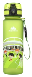 AlpinTec Παγούρι Kids 500ml Football Green C-500GN-FT