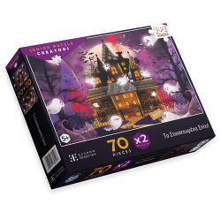 Puzzle Παιδικό Το Στοιχειωμένο Σπίτι 140pcs για 5+ Ετών