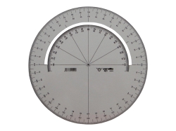 Parallilo Μοιρογνωμόνιο 421 20cm 360ο Στρογγυλό
