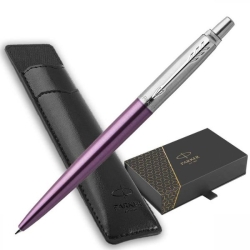 Parker Jotter Core Vict VioletPARKE Ct Ballpen Black Pouch 3501179306414 Nibs Medium 1171.1218.05