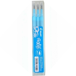 Pilot Frixion Ανταλλακτικά 0.7mm Γαλάζια Σετ 3τμχ BLS-FR7-LB-S3