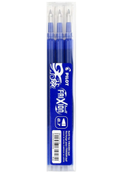 Pilot Frixion Ανταλλακτικά 0.7mm Μπλε Σετ 3τμχ BLS-FR7-L-S3