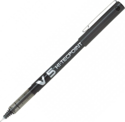 Pilot Στυλό Με Υγρό Μελάνι V5 Hi-Tecpoint 0.5mm Μαύρο BX-V5B