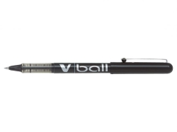 Pilot Pen Rollerball 0.5mm Black V-Ball BL-VB5B