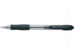 Pilot Pen Super Grip Fine Black BPGP-10R-FB