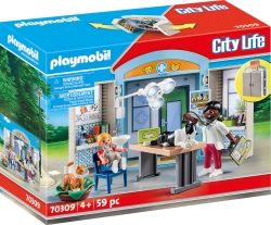 Playmobil City Life At the Vet για 4+ ετών 70309