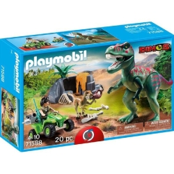 Playmobil Εξερευνητής με Γουρούνα Και T-Rex 71588