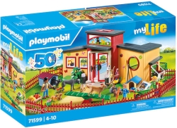 Playmobil MyLife Ξενώνας Μικρών Ζώων για 4-10 ετών 71599