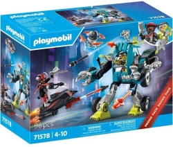 Playmobil Ρομπότ Εναντίον Τζετ για 4-10 ετών 71578