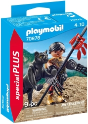 Playmobil Special Plus Πολεμιστής Με Μαύρο Πάνθηρα για 4+ ετών 70878