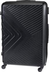 Polo Βαλίτσα Ταξιδίου Trolley Oslo Luggage Hard Shell Black 90Lt 909014-2000-90