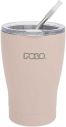 Polo Coffee Mug Ανοξείδωτη Κούπα Θερμός 350ml Ροζ 949024-3700