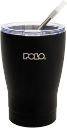 Polo Coffee Mug Ανοξείδωτη Κούπα Θερμός 350ml Μαύρο 949024-2000