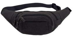 Polo Denver Τσαντάκι Μέσης Μαύρο 908001-2000
