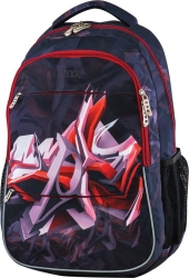 Polo Dream Graffiti Σχολική Τσάντα Πλάτης Γυμνασίου - Λυκείου Πολύχρωμη Μ34 x Π20 x Υ50cm 901210-03