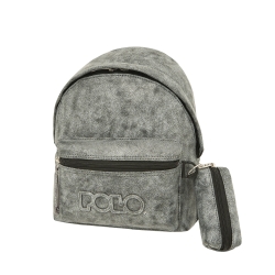 Polo Mini Gecko Τσάντα Πλάτης Γκρι 907037-8327