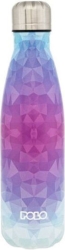 Polo Μπουκάλι Θερμός Ανοξείδωτο BPA Free 500ml Ροζ Γαλάζιο 949004-8340