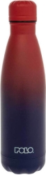 Polo Μπουκάλι Θερμός Ανοξείδωτο BPA Free 500ml Μπλε Κόκκινο 949004-8389