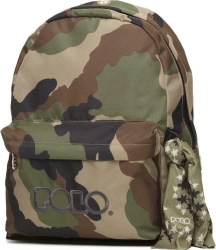 Polo Original 600D Τσάντα Πλάτης Γυμνασίου - Λυκείου Παραλλαγή Μ31xΠ18xΥ40 901135-2900
