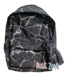 Polo Original Double Scarf Craft Τσάντα Πλάτης Γυμνασίου - Λυκείου Μαύρη 901261-8263