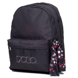 Polo Σακιδιο Original Double Scarf Black-Μαυρο 901235-2002