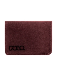 Polo Πορτοφόλι Small RFID Μπορντό 938013