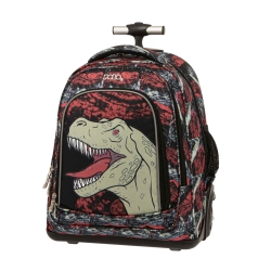 Polo Rolling Τσάντα Τρόλεϋ Πλάτης Δημοτικού Dinosaur 901016-8185