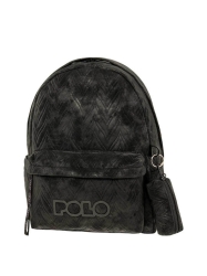 Polo Σακιδιο Mini Leaves Black-Μαυρο 907083-2000