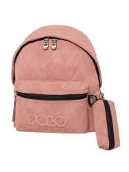 Polo Σακιδιο Mini Leaves Pink-Ροζ 907083-3900
