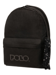 Polo Σακιδιο Original Double Scarf Black-Μαυρο 901235-2002