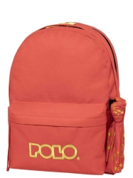 Polo Σακιδιο Original Double Scarf Coral/Yellow-Κοραλλι/Κιτρινο 901235-3671