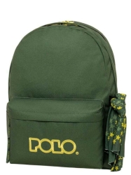 Polo Σακιδιο Original Double Scarf Green/Yellow-Πρασινο/Κιτρινο 901235-6271
