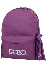 Polo Σακιδιο Original Double Scarf Violet/Light Cyan-Βιολετι/Ανοιχτο Κυανο 901235-4657
