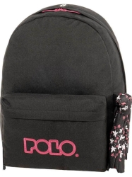 Polo Σακιδιο Original Scarf Black/Fuchia-Μαυρο/Φουξια 901135-2044
