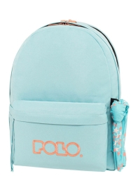 Polo Σακιδιο Original Scarf Cyan/Light Pink-Κυανο/Ανοιχτο Ροζ 901135-5638