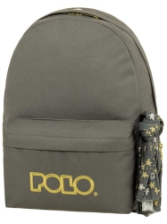 Polo Σακιδιο Original Scarf Grey/Gold-Γκρι/Χρυσο 901135-2276