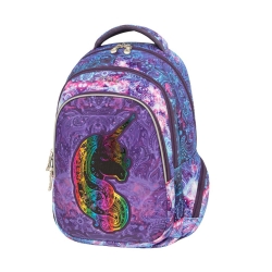 Polo Spirit Τσάντα Πλάτης Δημοτικού Πολύχρωμη Unicorn 901048-8294