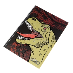 Polo Τετράδιο Σπιράλ 17x25cm 2 Θεμάτων Dinosaur 919001-8185