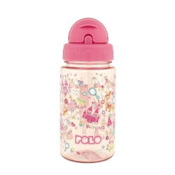 Polo Tritan Παγούρι Παιδικό 450ml Ροζ Fairytale 948001-8315