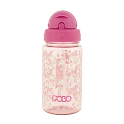 Polo Tritan Παγούρι Παιδικό 450ml Ροζ Unicorns 948001-8311