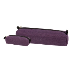 Polo Wallet Jean Κασετίνα 1 Θήκη Μωβ Σκούρο 937006-4702