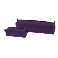 Polo Wallet Κασετίνα Βαρελάκι 1 Θήκη Μωβ 937006-21