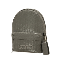 Polo Zucchero Σχολική Τσάντα Πλάτης Γκρι Σκούρο 902058-8325