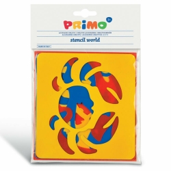 Primo Στένσιλ Ζωγραφικής Sea World 6τεμ 762ST2