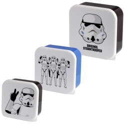 Puckator Σετ 3 Φαγητοδοχεία The Original Stormtrooper LBOX60