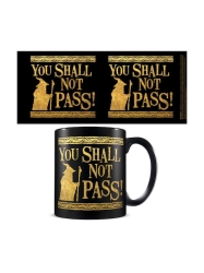 Pyramid International The Lord Of The Rings (You Shall Not Pass) Κούπα Κεραμική Μαύρη 320ml MGB26557