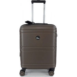 Rain RB80114 Βαλίτσα Καμπίνας με ύψος 55cm σε Καφέ χρώμα 55x40x20cm